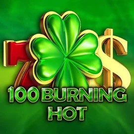 100 Burning Hot logo by Amusnet Interactive Uspin Casino