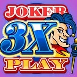 Poker logo of 3x Joker Play from iSoftBet at Uspin Casino