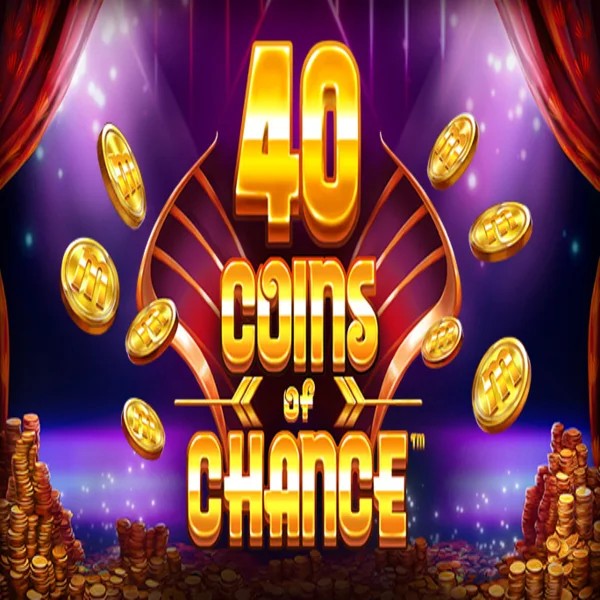 Official Slots logo: 40 Coins of Chance by SYNOT Games at Uspin Casino