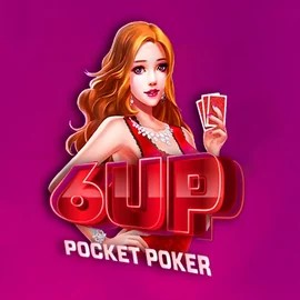 6 Up Pocket Poker logo by FlipLuck Uspin Casino