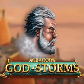Age Of The Gods: God of Storms logo by Playtech Uspin Casino