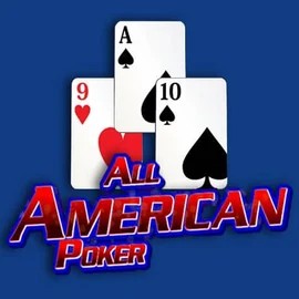 Official Table Games logo: All American Poker by RTG (Reel Time Gaming) at Uspin Casino