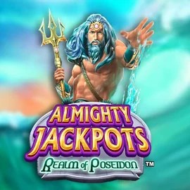Enjoy Almighty Jackpots – Realm of Poseidon by Novomatic – logo hosted on uspins.eu