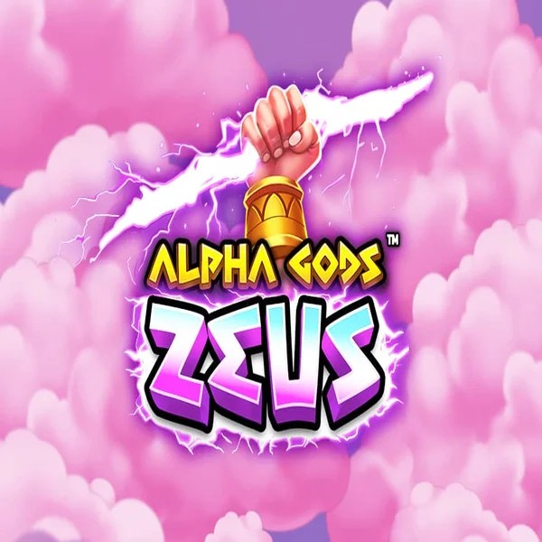Alpha Gods Zeus slot visual from PearFiction Studios available on uspins.eu