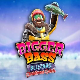 Official Slots logo: Bigger Bass Blizzard Christmas Catch by Pragmatic Play at Uspin Casino