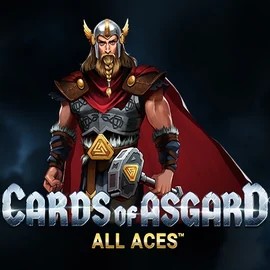 Cards of Asgard All Aces online game logo by Switch Studios on uspins.eu