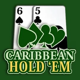 Caribbean Hold'em game by Habanero – logo hosted on Uspin Casino