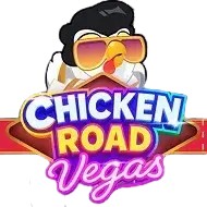 Chicken Road Vegas logo by InOut at Uspin Casino
