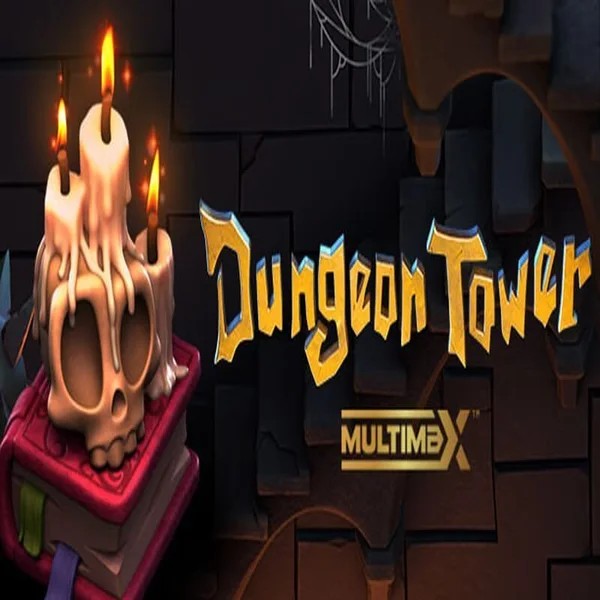Dungeon Tower by Peter &amp; Sons, showcased at uspins.eu – game logo
