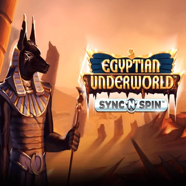 Egyptian Underworld casino game by Greentube – featured logo at Uspin Casino