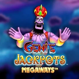 Genie Jackpots Megaways game by Blueprint Gaming – logo hosted on Uspin Casino