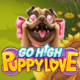 Go High Puppy Love logo by RubyPlay Uspin Casino