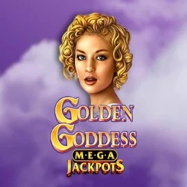 Golden Goddess Megajackpots logo – Jackpots by IGT at Uspin Casino