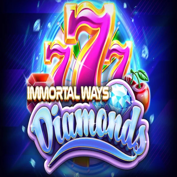 Official Slots logo: Immortal Ways Diamonds by RubyPlay at Uspin Casino