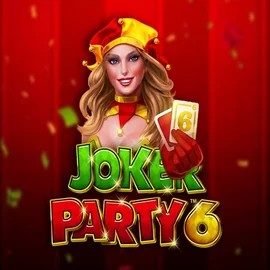 Joker Party 6 by Greentube, showcased at uspins.eu – game logo