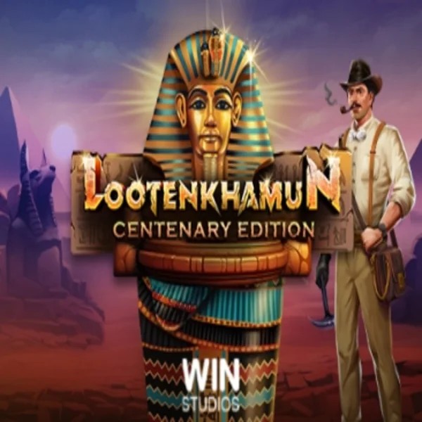 LootEnKhamun Centenary slot logo by bwin.party at Uspin Casino