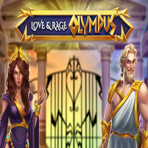 Love and Rage Olympus slot logo by Greentube at Uspin Casino