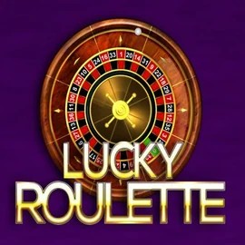 Lucky Roulette logo by Belatra Games at Uspin Casino