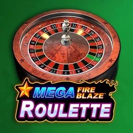 Mega Fire Blaze Roulette logo by Playtech at Uspin Casino