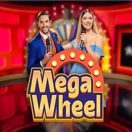 Mega Wheel logo by Pragmatic Play Uspin Casino