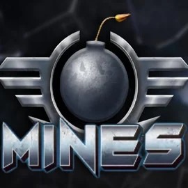 Mines logo by Turbo Games at Uspin Casino