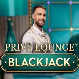 Official Live Casino logo: Privé Lounge Blackjack by Pragmatic Play at Uspin Casino