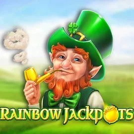Try Rainbow Jackpots slot by Red Tiger Gaming on uspins.eu – logo image