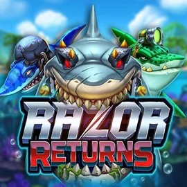 Razor Returns slot icon by Push Gaming, available at Uspin Casino