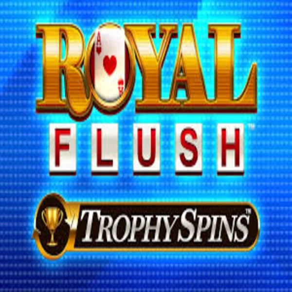 Royal Flush Trophy Spins online game logo by Greentube on uspins.eu