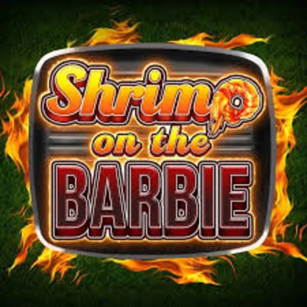 Shrimp on the Barbie slot logo by Greentube at Uspin Casino