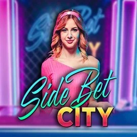 Side Bet City by Evolution, showcased at uspins.eu – game logo