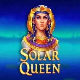 Solar Queen logo by Playson Uspin Casino