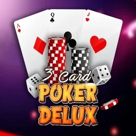 Three Card Poker Delux by Urgent Games, showcased at uspins.eu – game logo