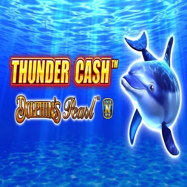 Thunder Cash Dolphins Pearl game by Novomatic – logo hosted on Uspin Casino