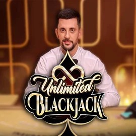 Unlimited Blackjack logo – Live Casino by Ezugi at Uspin Casino