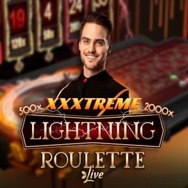 XXXtreme Lightning Roulette logo by Evolution Uspin Casino